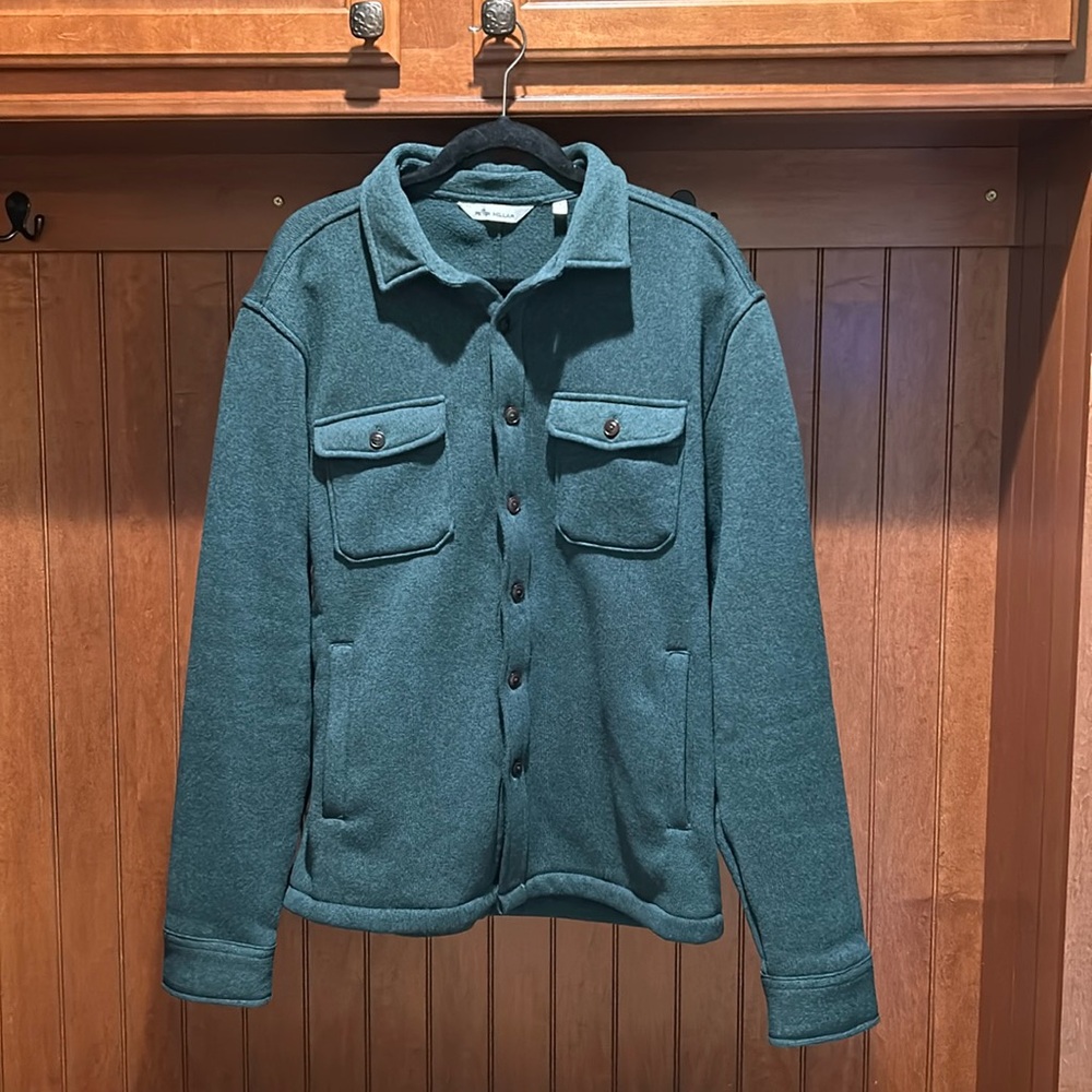 Peter Millar shirt jacket size large